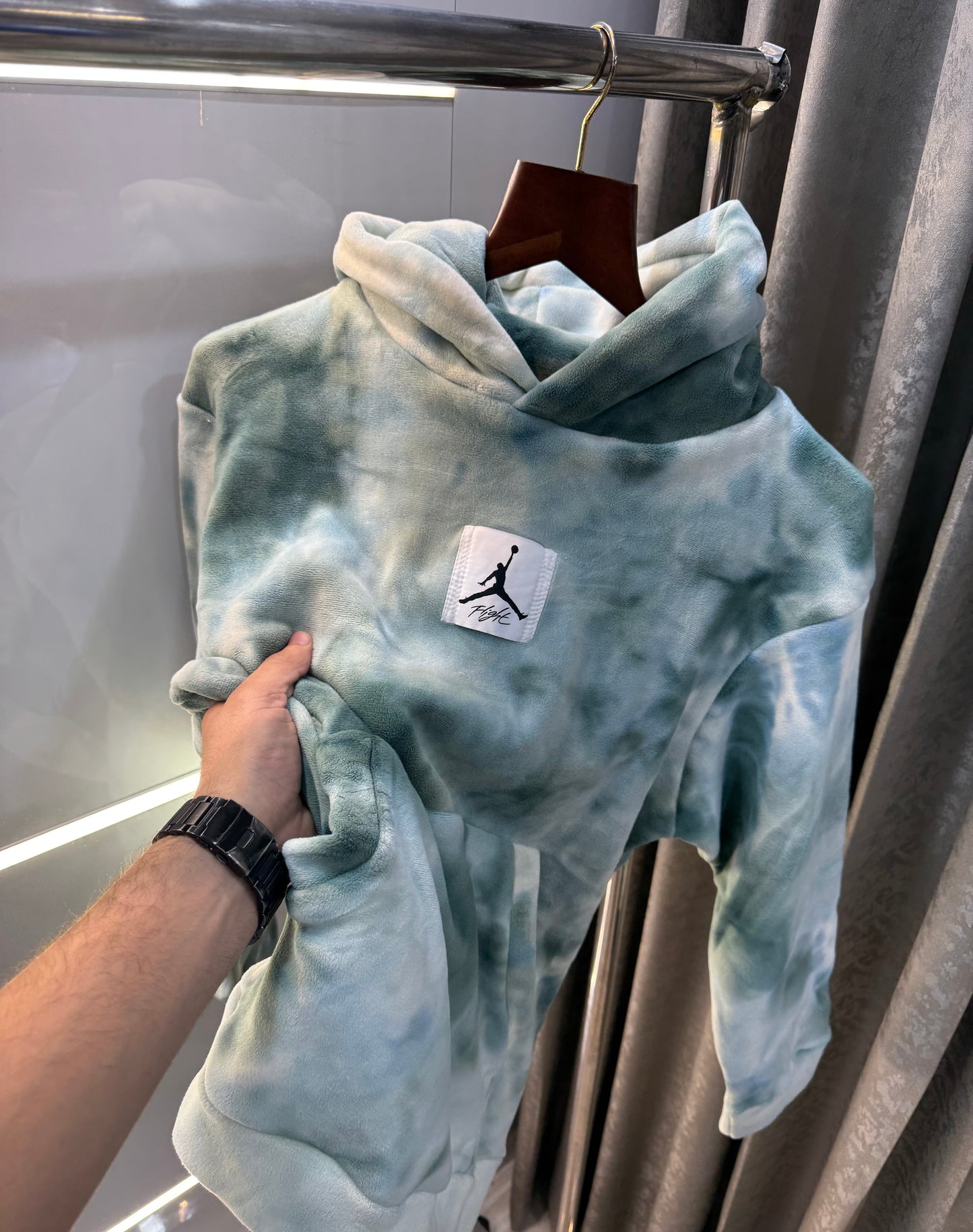 Air Jordan Aqua Green Limited Edition Premium Imported Hoodie