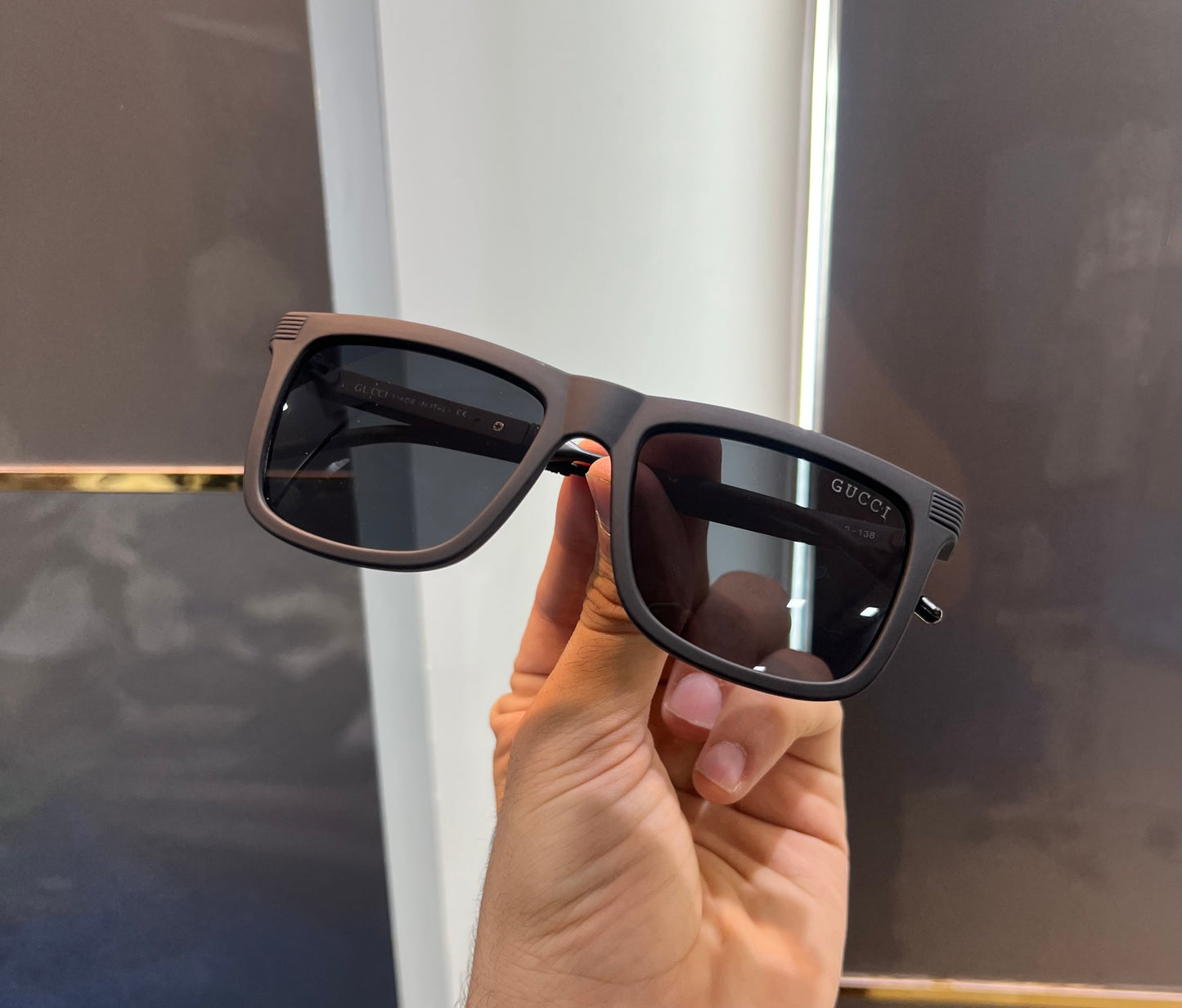Gucci All Black Luxury Shade With Original Packing