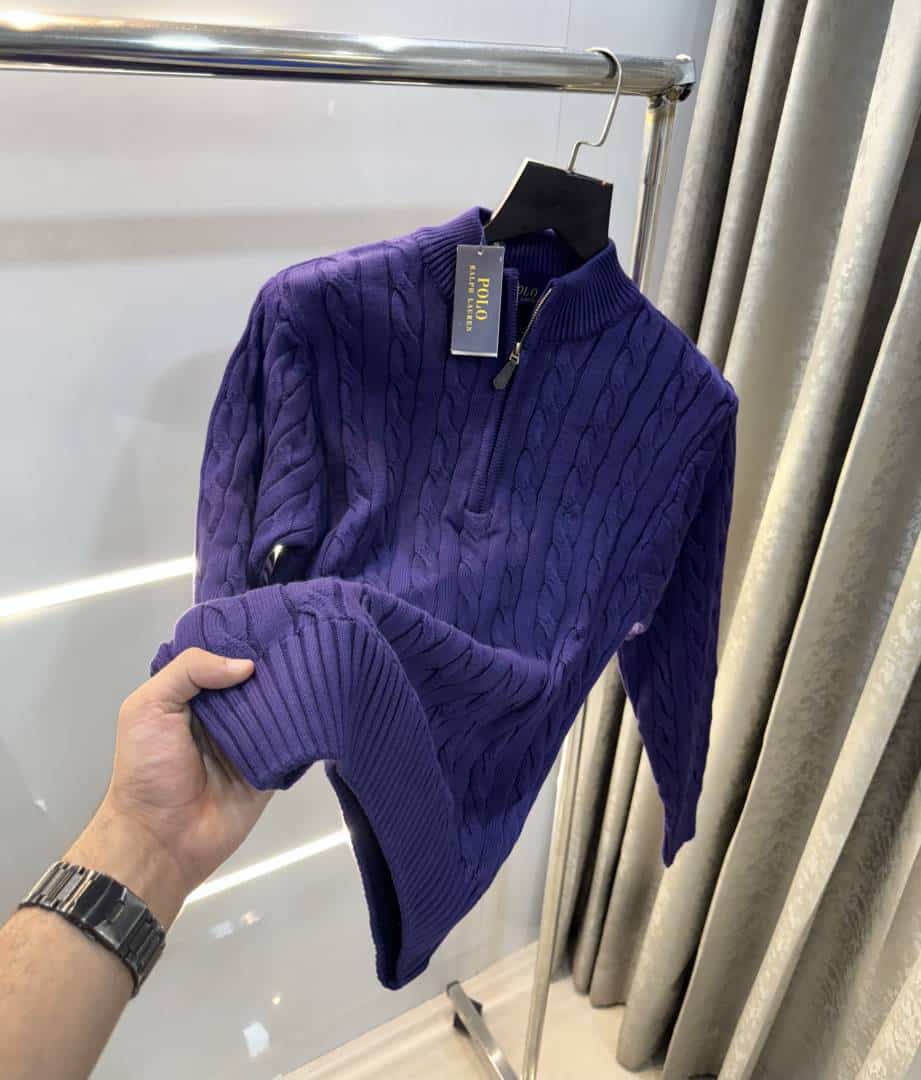 Ralp.h laure n Purple Knitted Premium Pull Over