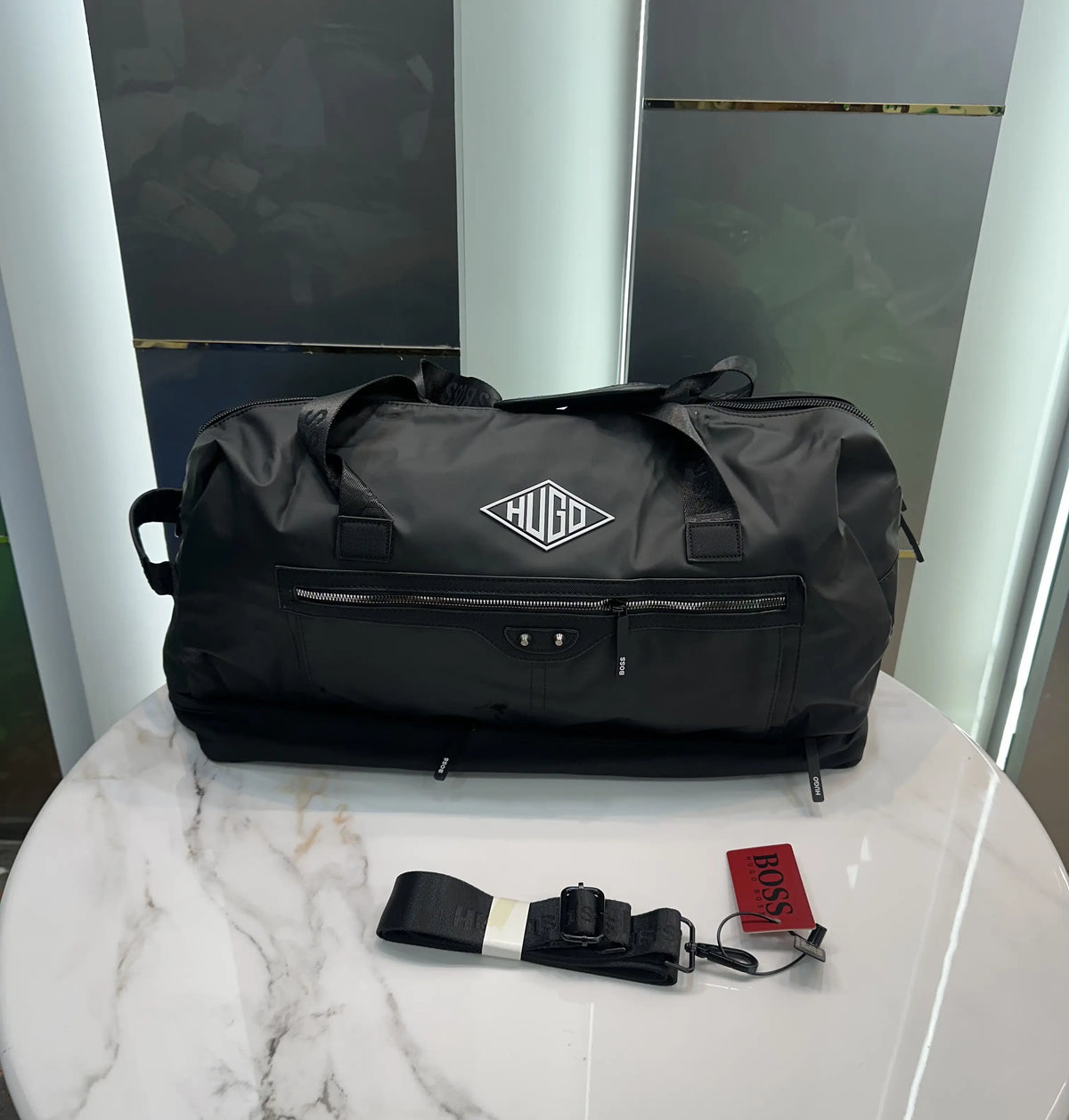 Copy Hugo Bos s Luxury Imported Duffel Bag H16006w