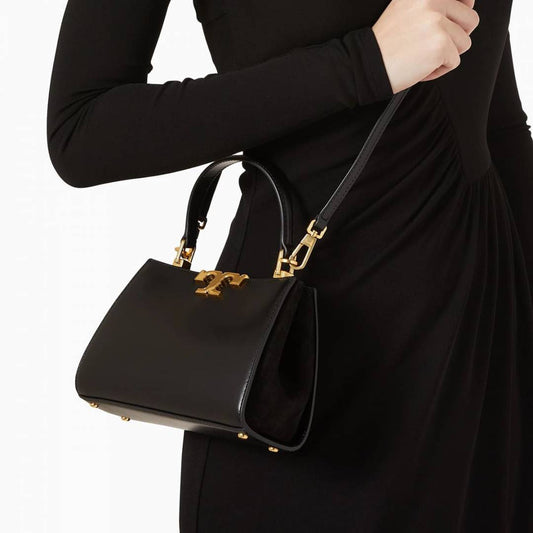 Toryy Burch Mini Eleanor Satchel With Og Box Packaging-8169