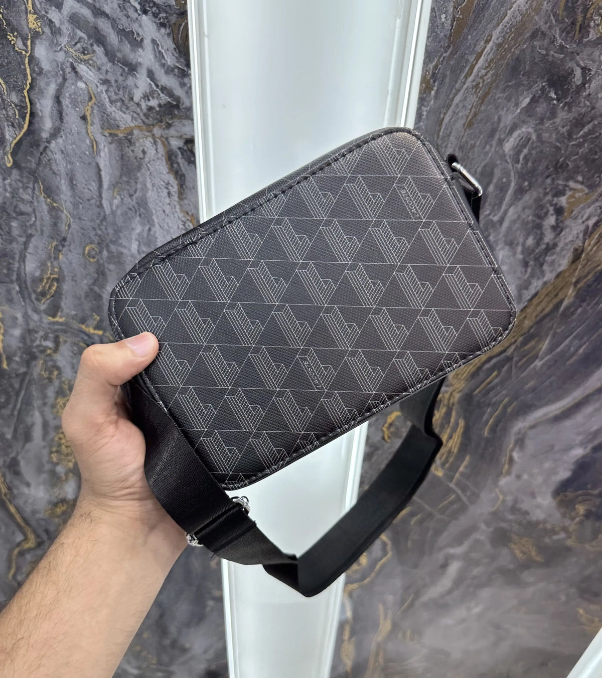 Lacost e Premium Sling Bag Grey l009