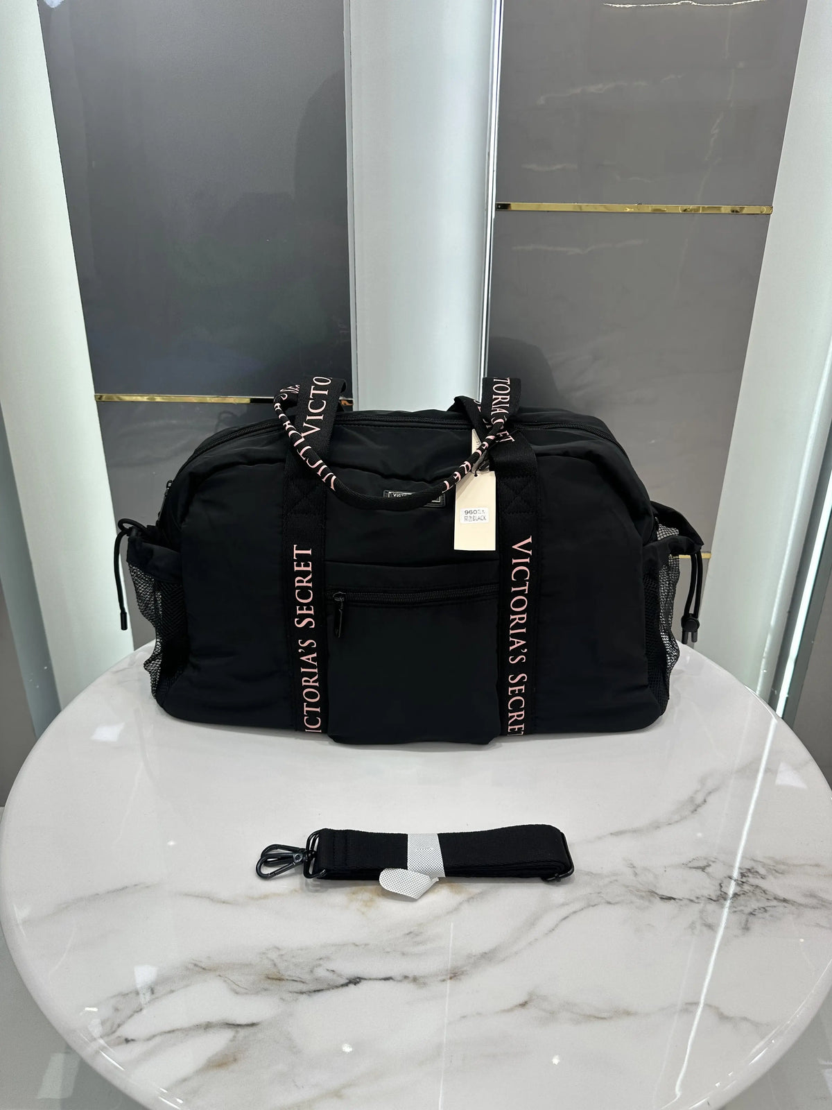 Victorias Secre t Luxury Imported Duffel Bag Womens vs765