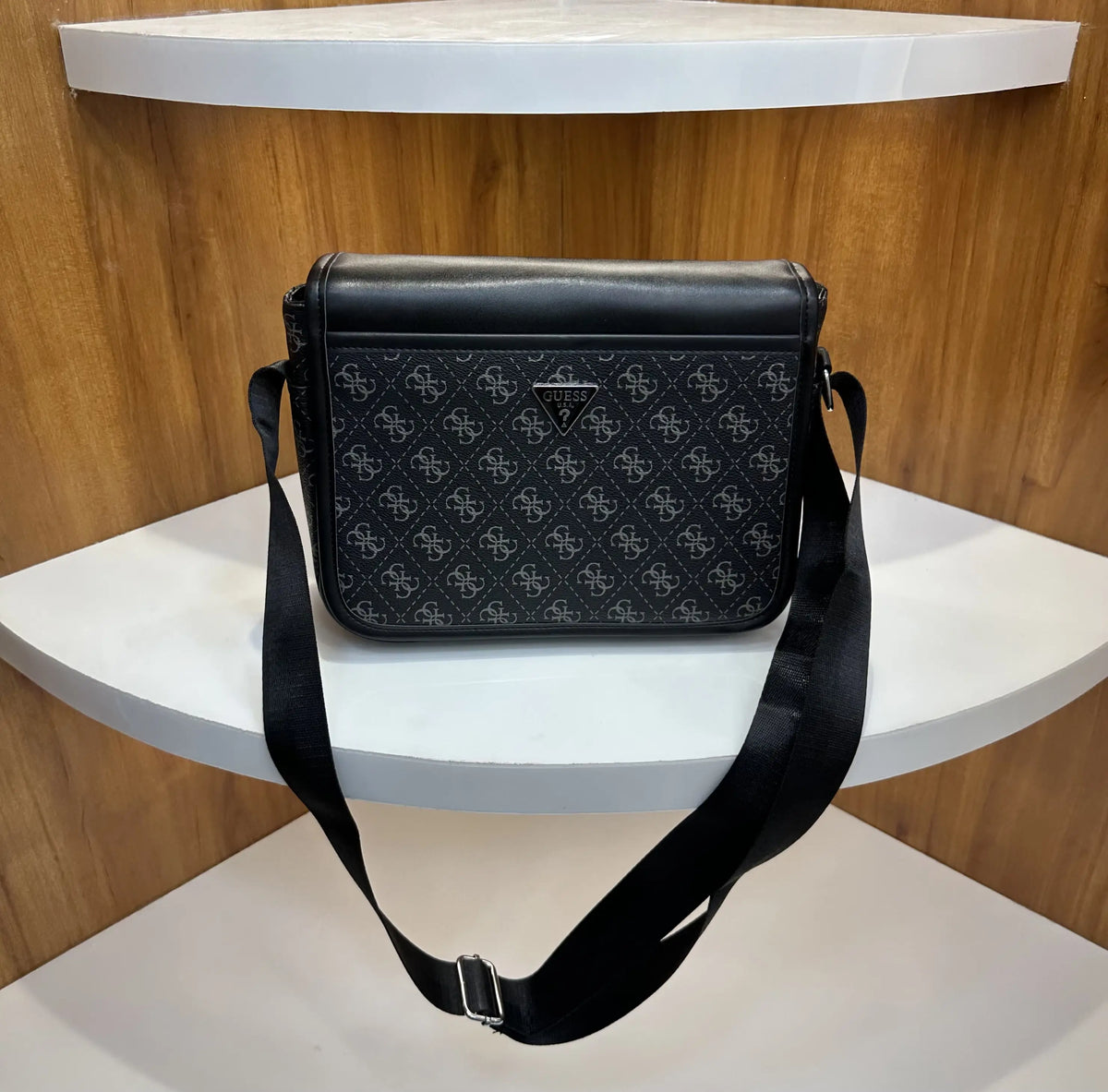 Gues s Monogram Premium Imported Cross Body Bag gs207