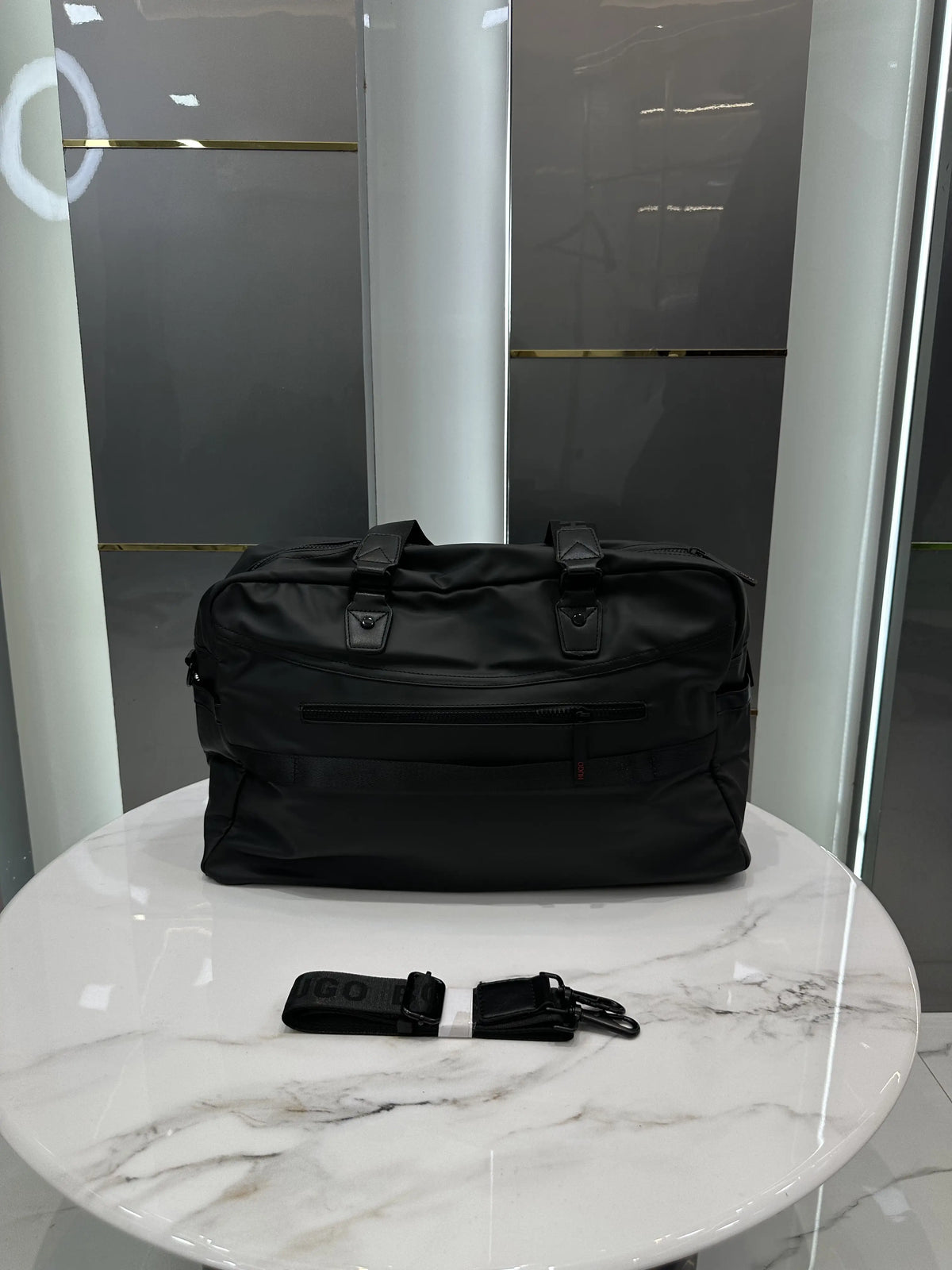 Hugo Bos s Luxury Imported Duffel Bag B100