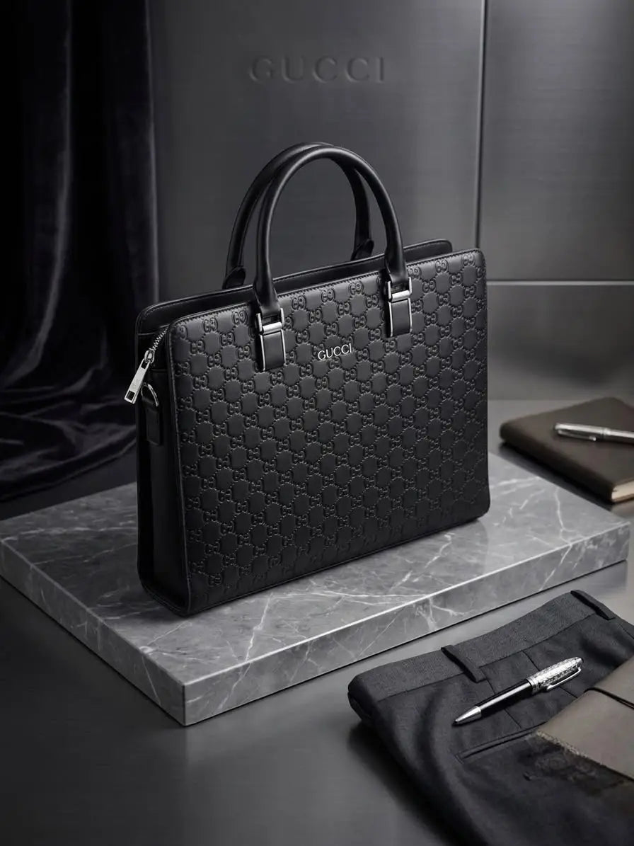 Gucc i GG Monogram Luxury Premium Imported Laptop Bag g200