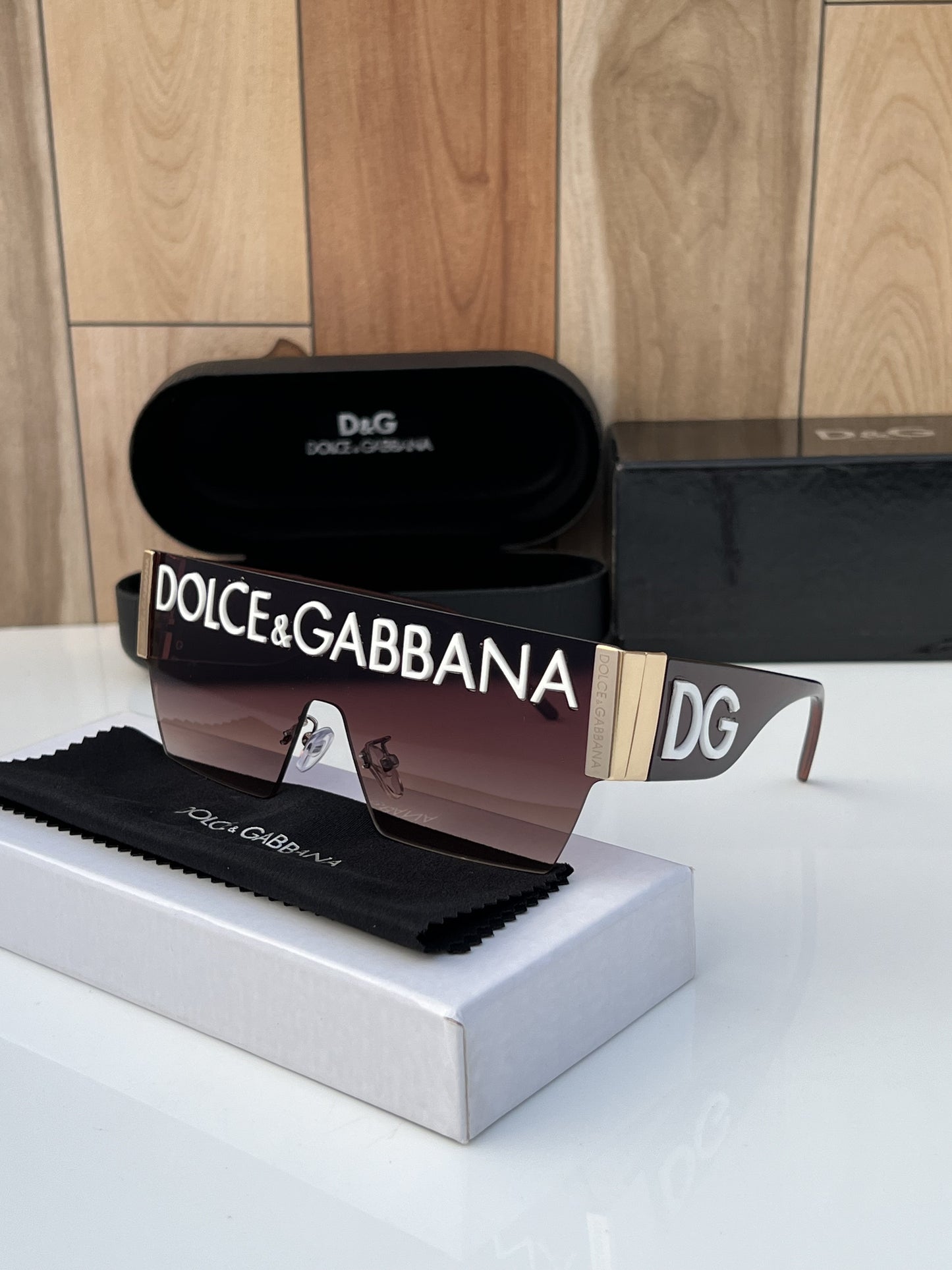 Dolce&Gabbana Brown Luxury Shade With Original Packing