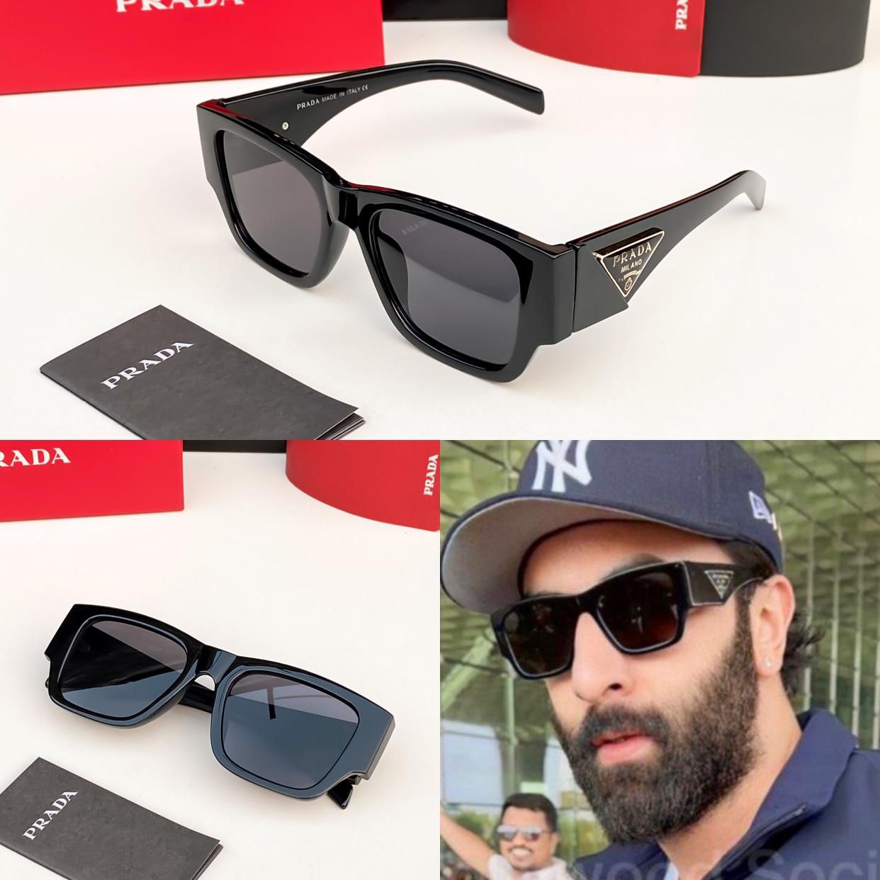 Prada Milano Black Ranbir Kapoor Edition Luxury Shade With Original Packing