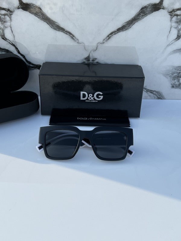 Dolce&Gabbana Black White Luxury Shade With Original Packing