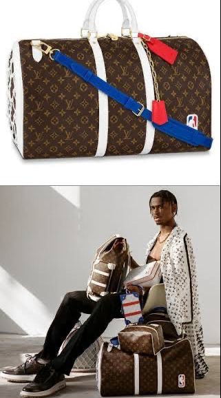 Louis Vuitton X NBA Edition Brown Premium Duffel Bag