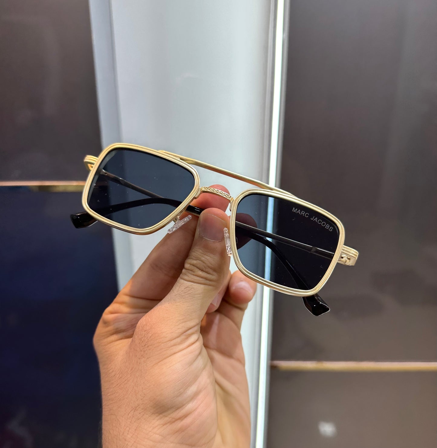 Marc Jacob Gold Black Green Luxury Shade With Original Packing