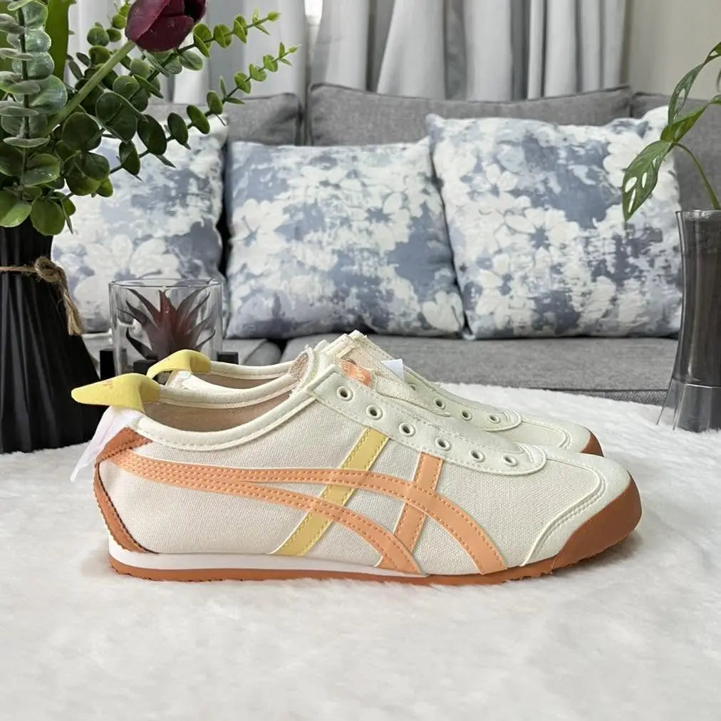 Onitsuka Tiger Mexico 66 Slip-On Ivory Summer Dune 7A Premium Sneakers D-2138