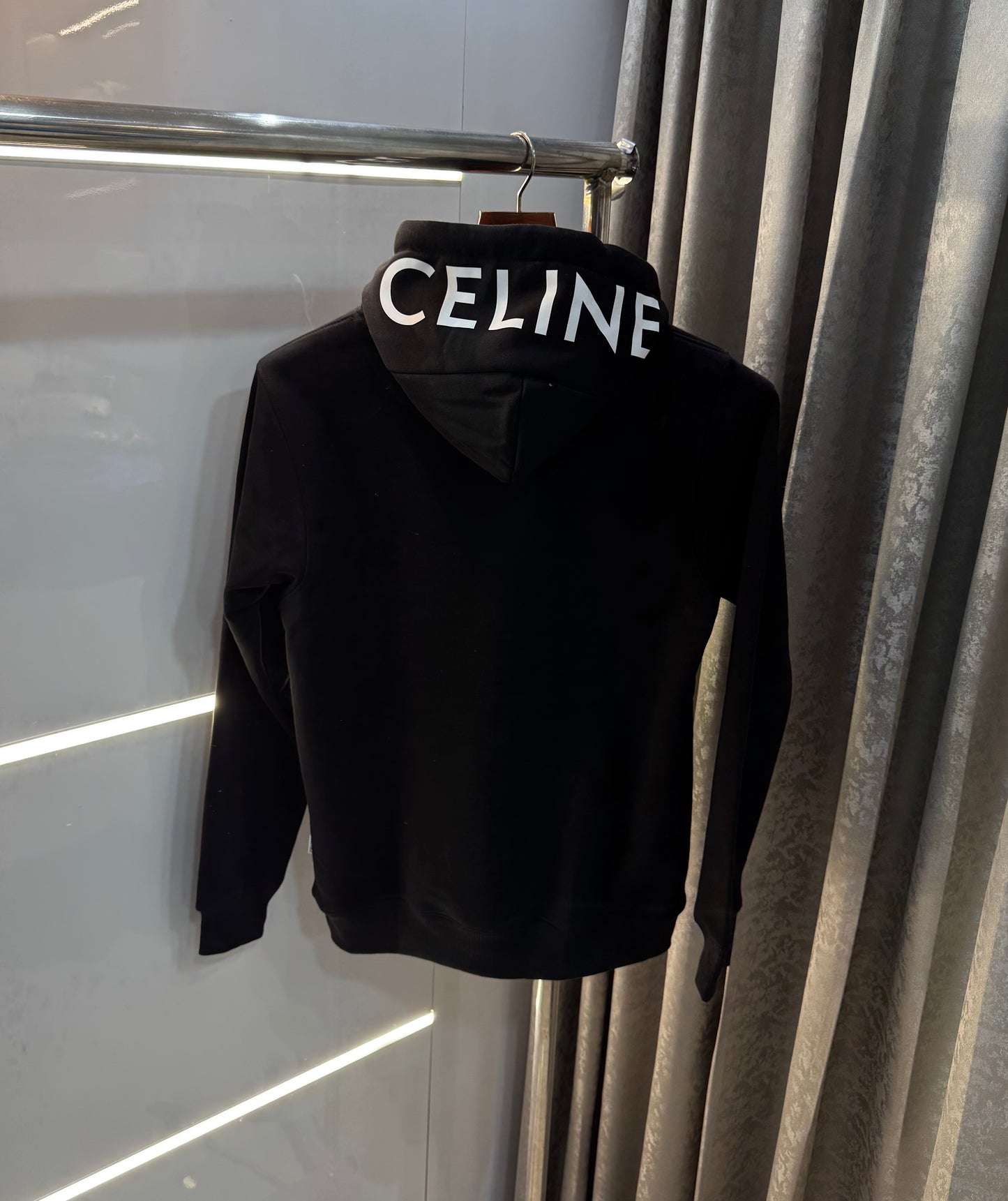 Celine Black Karan Aujla Edition Premium Imported Hoodie