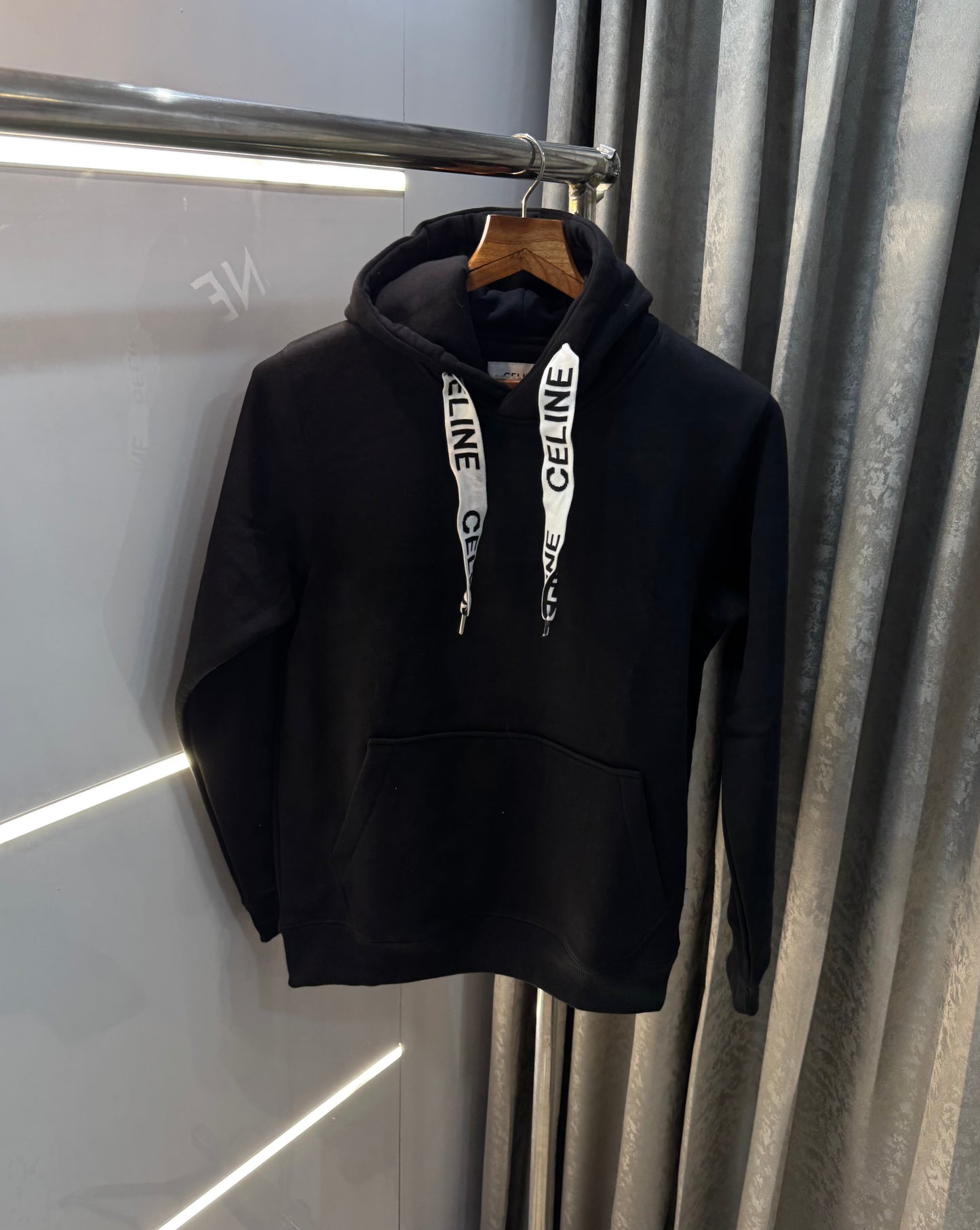 Celine Black Karan Aujla Edition Premium Imported Hoodie