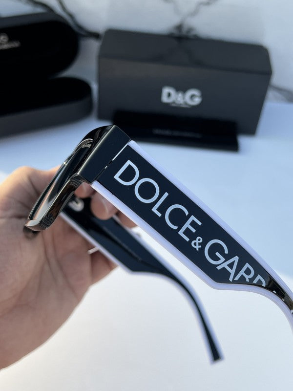 Dolce&Gabbana Black White Luxury Shade With Original Packing