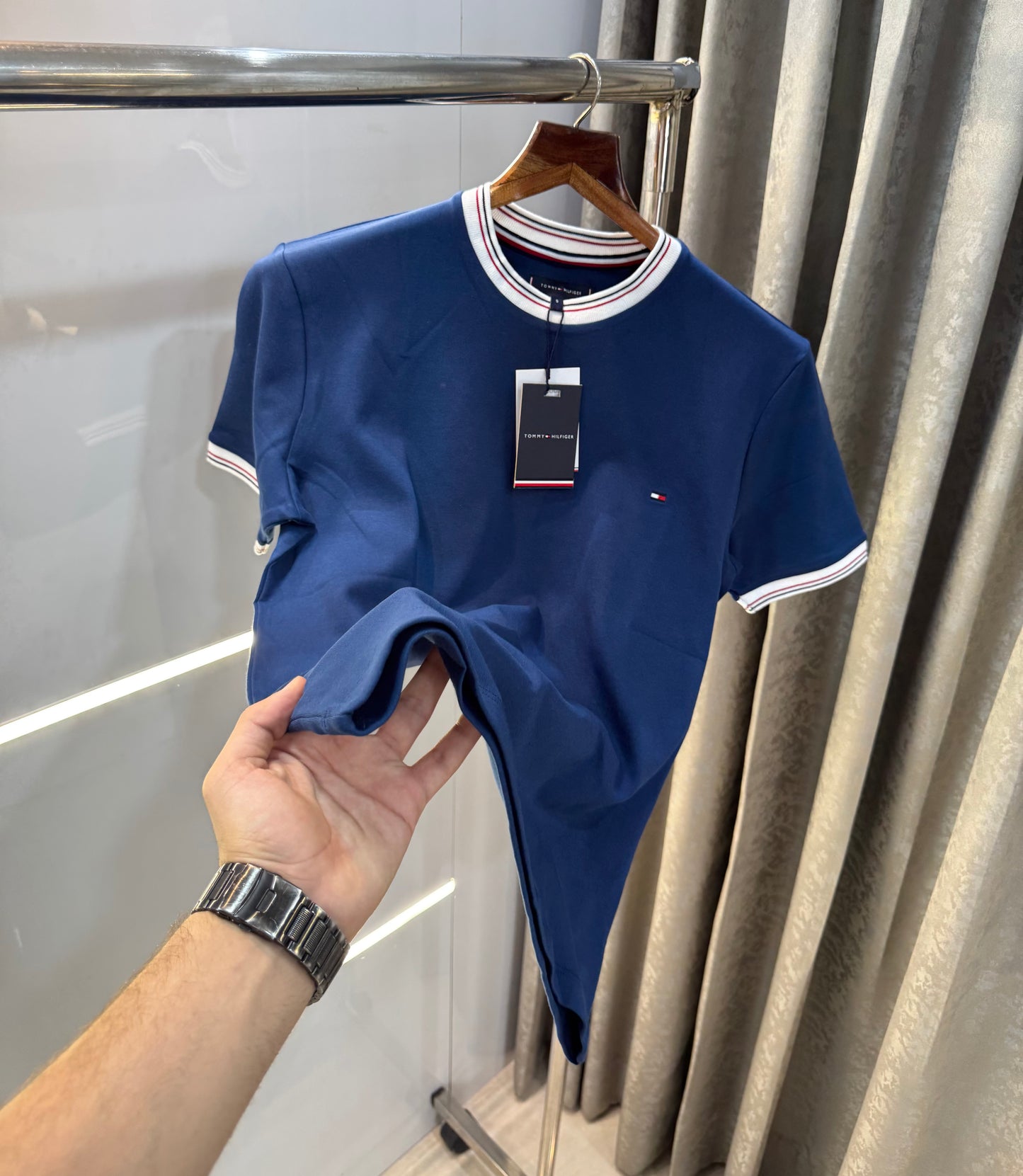 Tommy Hilfiger Petrol Blue Classic T-Shirt