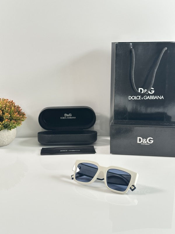 Dolce&Gabbana White Luxury Shade With Original Packing