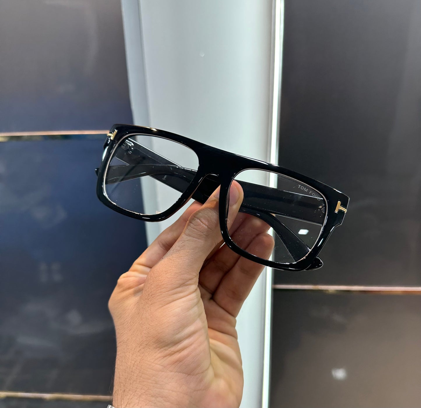 Tomford Black Transparent Rajnikant Ediotion New Luxury Shade With Original Packing