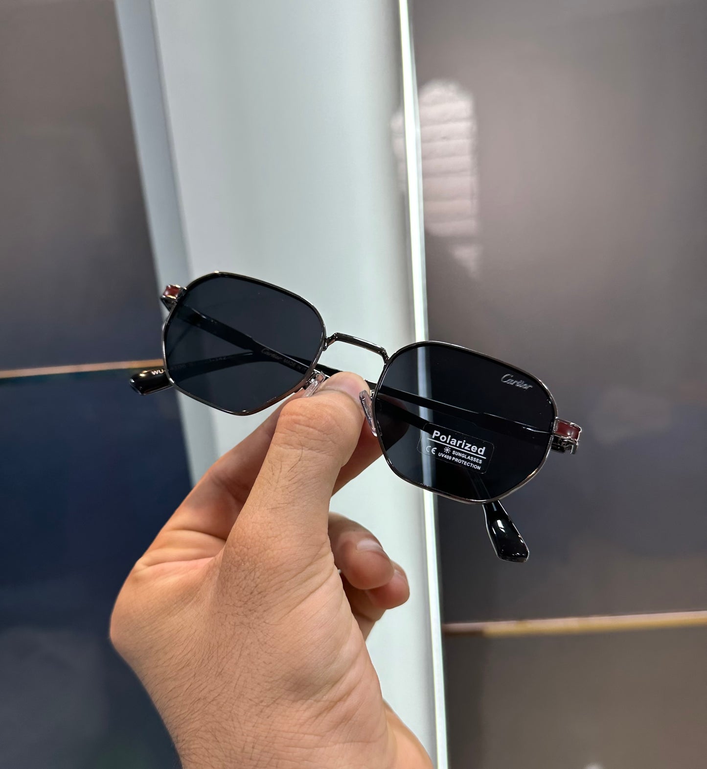 Cartier All Black Luxury Shade With Original Box Packing