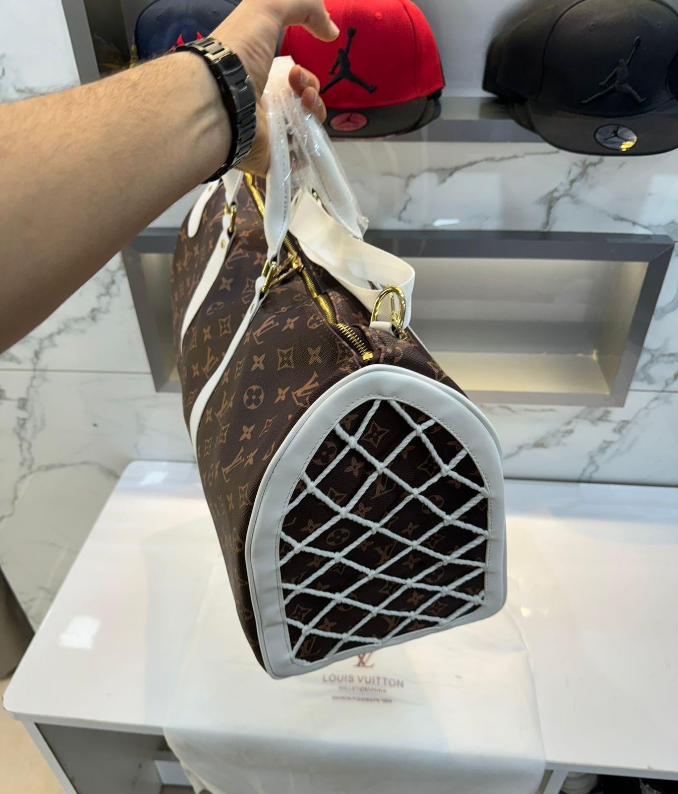 Louis Vuitton X NBA Edition Brown Premium Duffel Bag