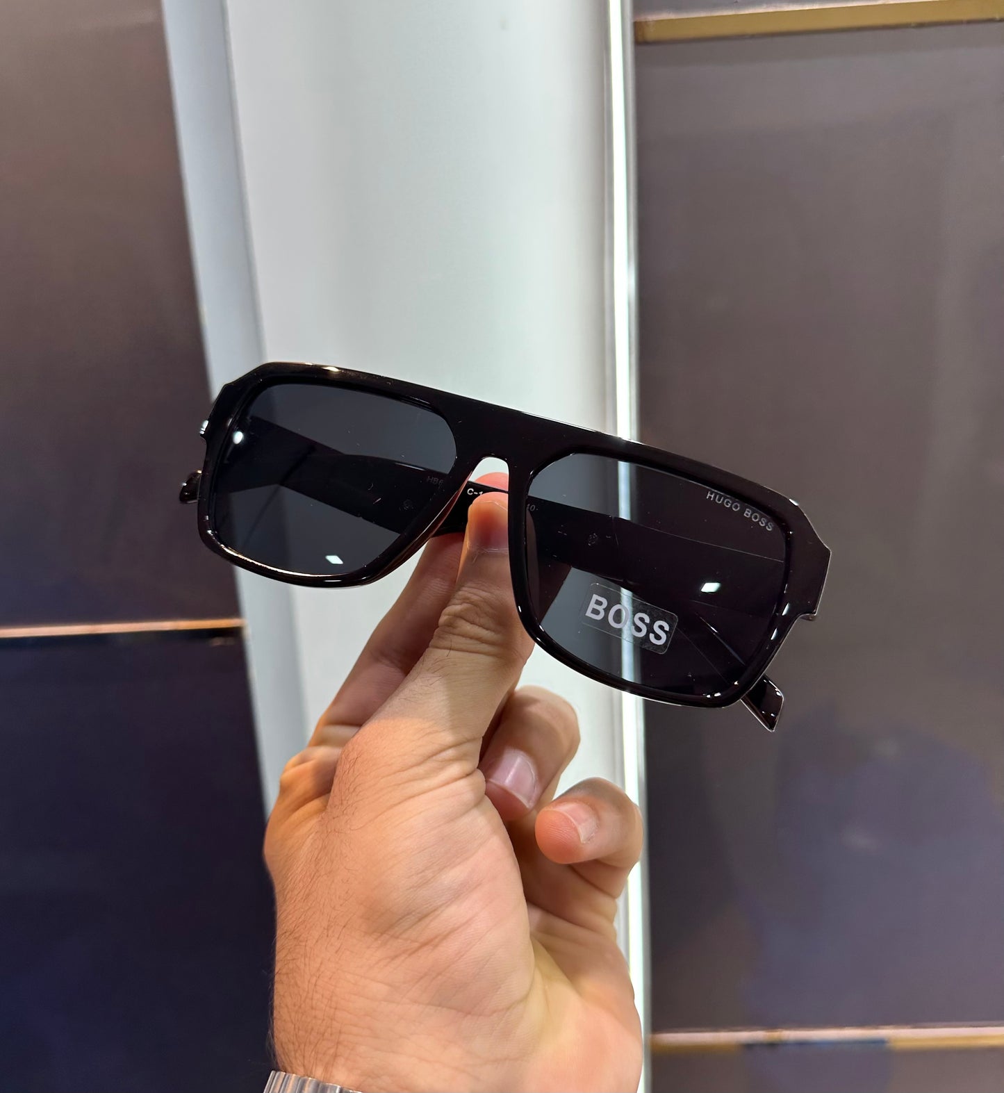 Hugo Boss All Black Luxury Shade With Original Packing