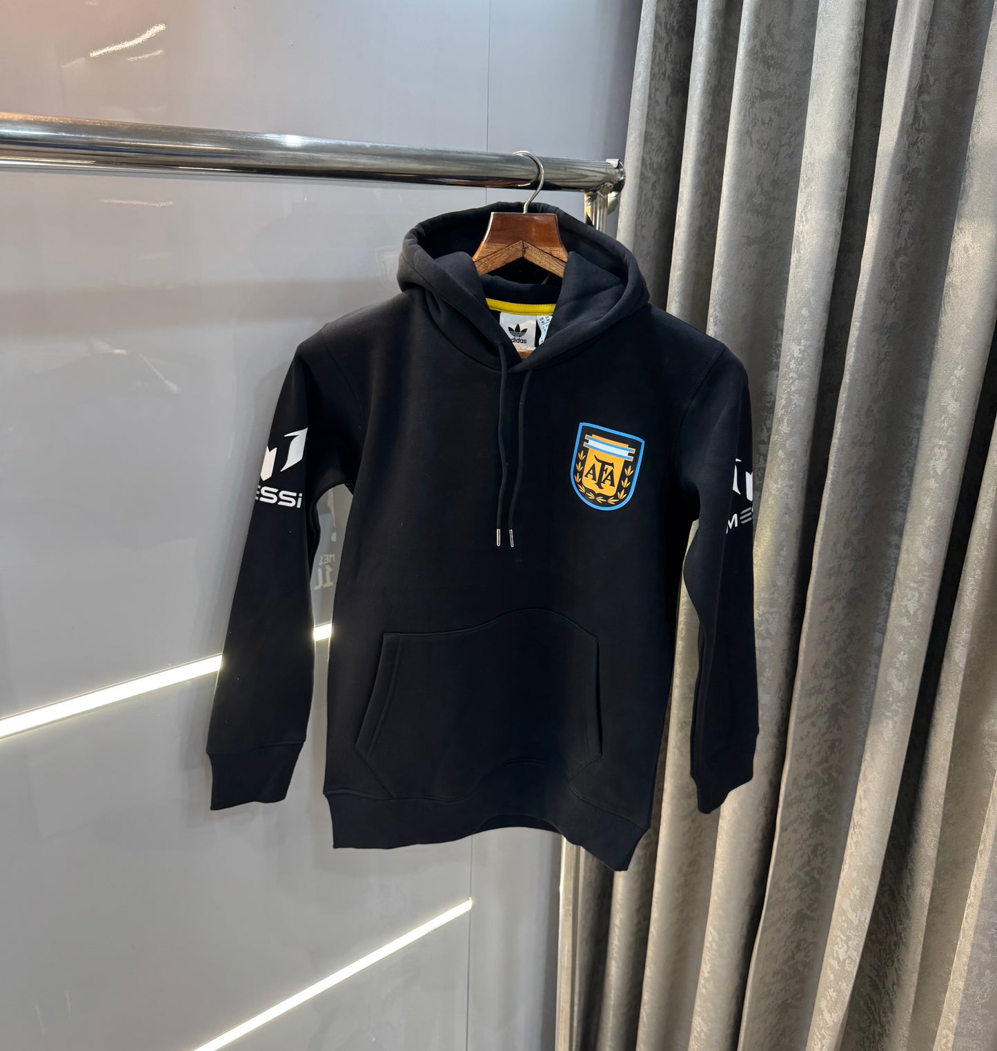 Adidas Messi Edition Black Premium Classic Hoodie