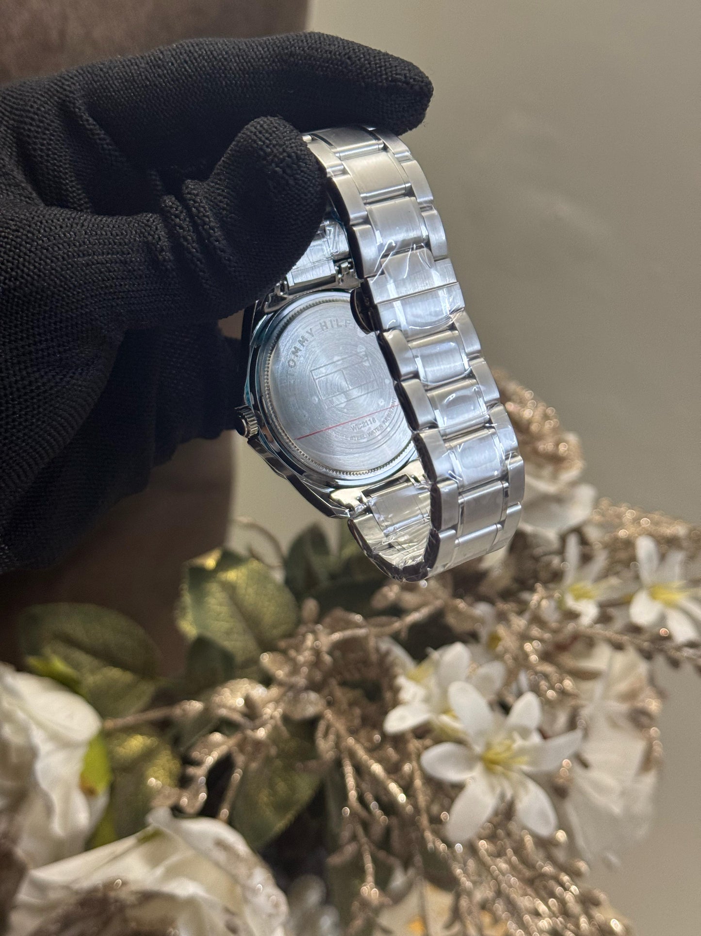Tommy Hilfiger Silver Green Premium Quartz Watch
