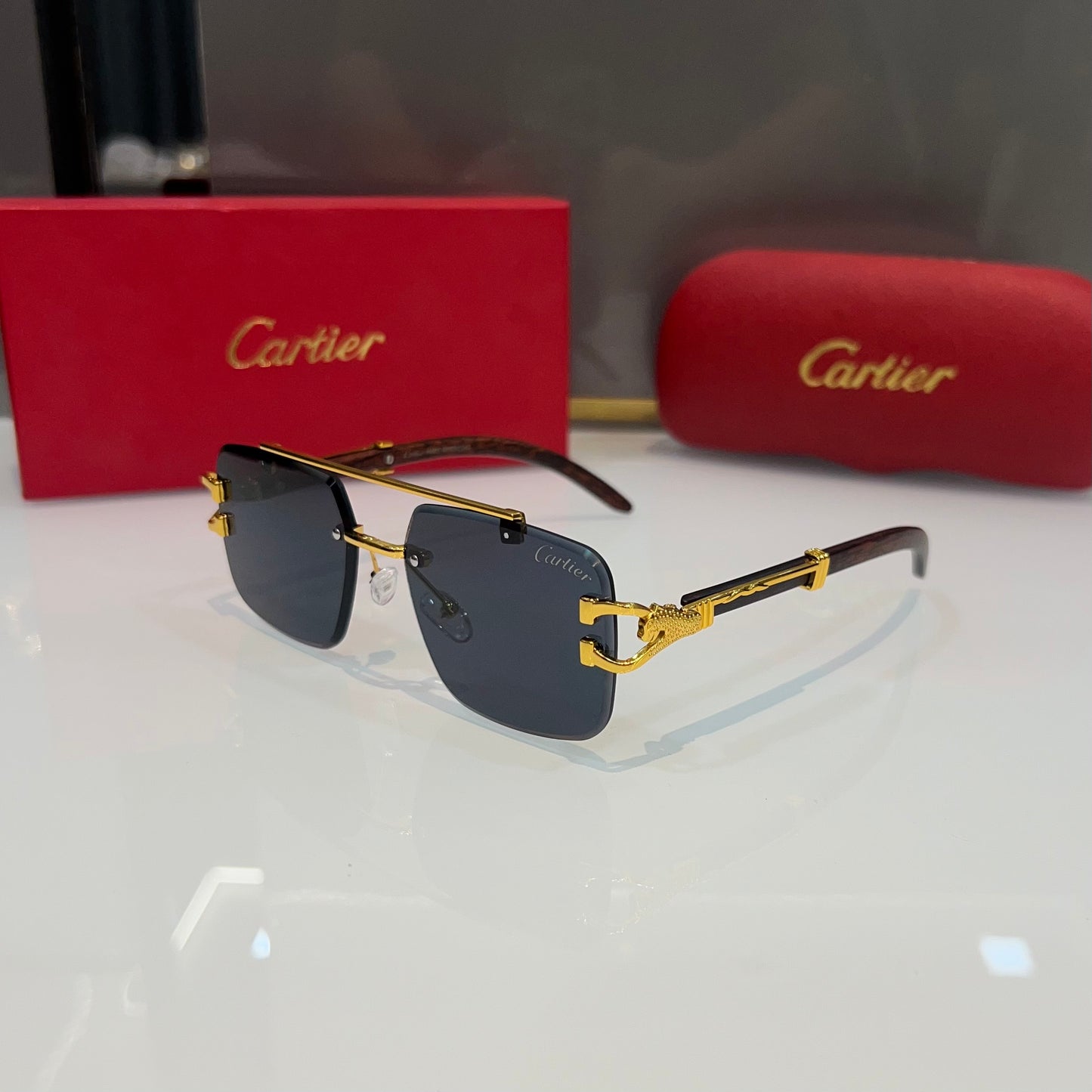 Cartier Black Honey Singh Edition Luxury Shade With Original Box Packing