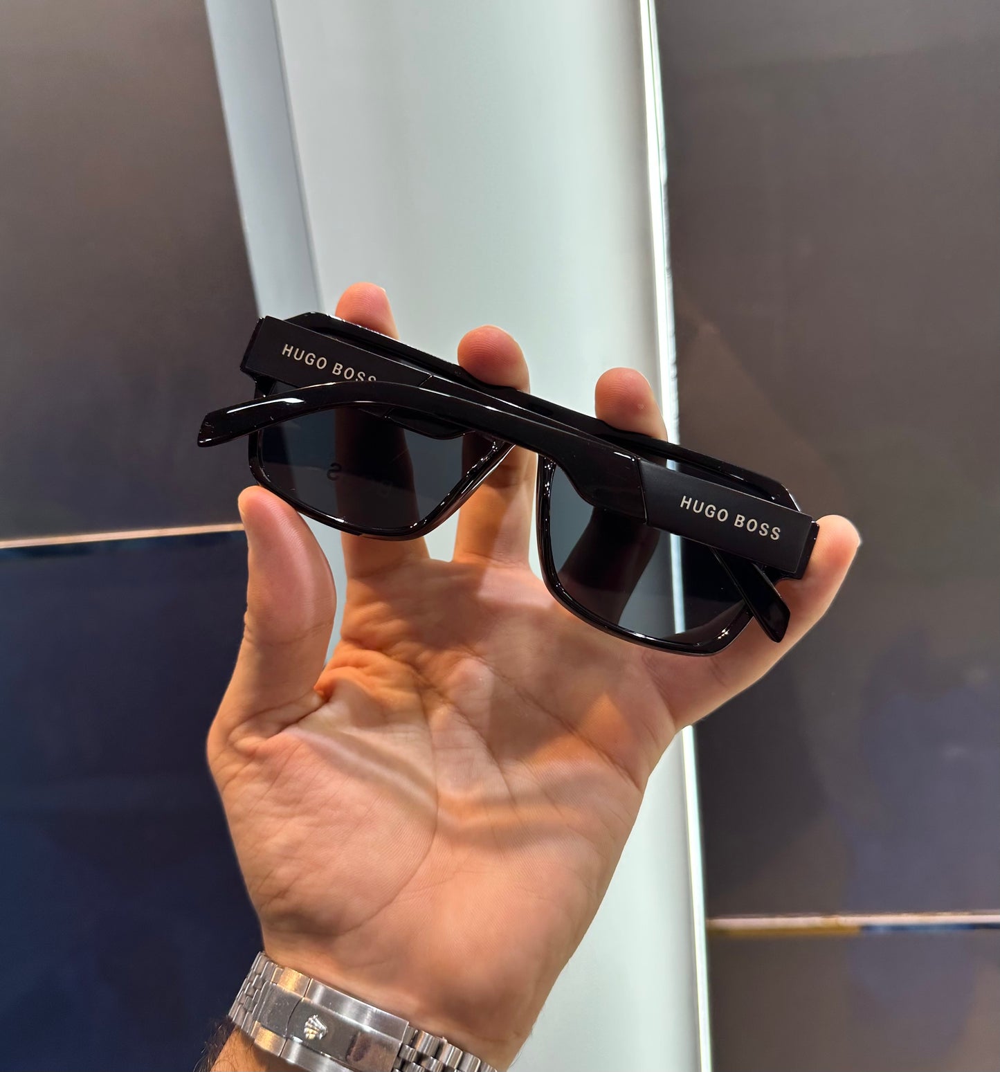 Hugo Boss All Black Luxury Shade With Original Packing