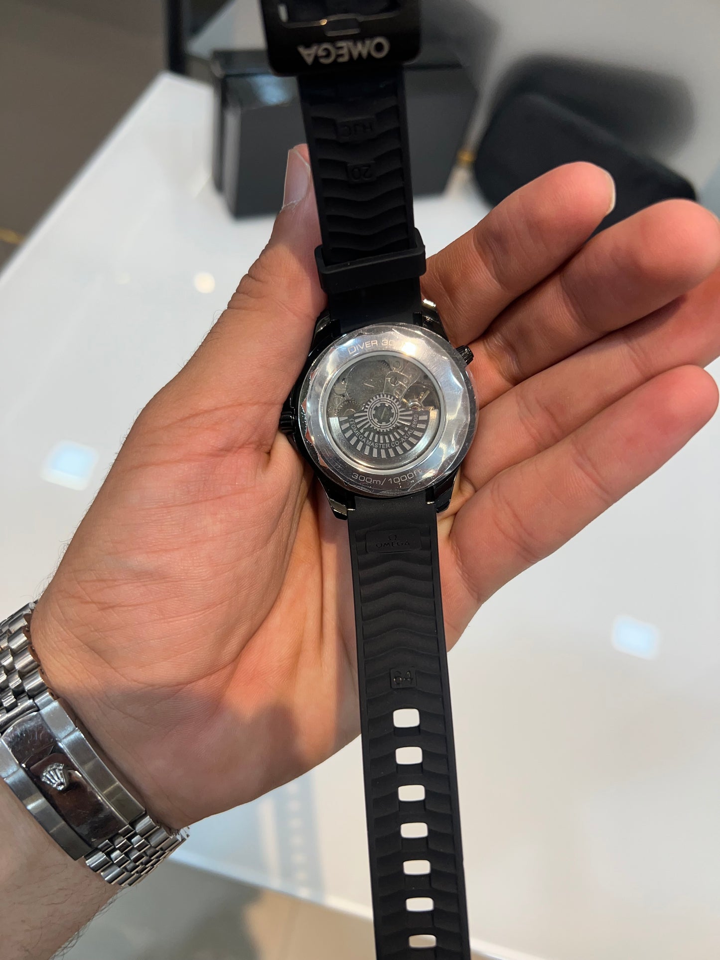 Omega Seamaster All Black Premium Automatic Watch