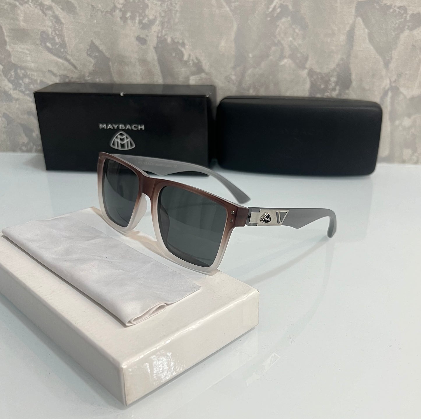 Maybach Mat Brown Metal Luxury Shade With Original Packing