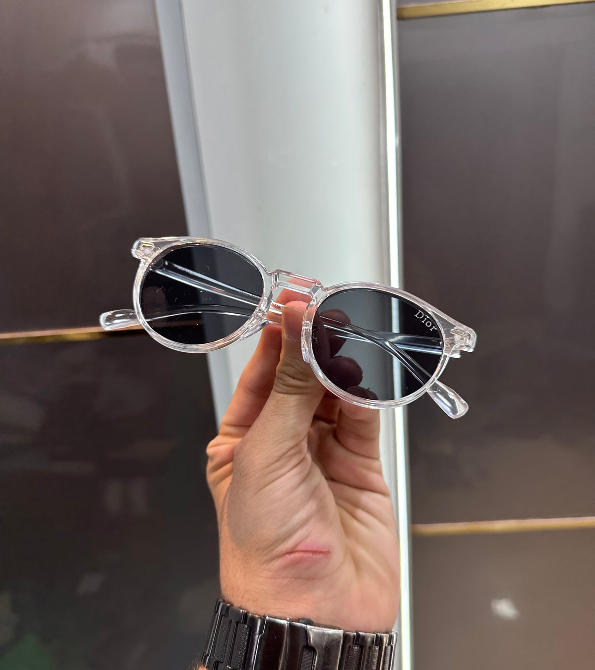 Christian Dior SRK Edition Black Shade Designer Limited Edition Luxury Shade With Original Packing
