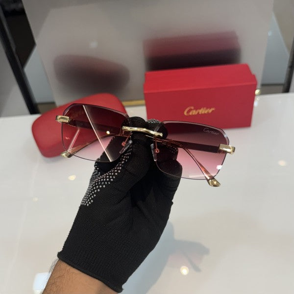 Cartier Pink Luxury Shade With Original Packing 8679
