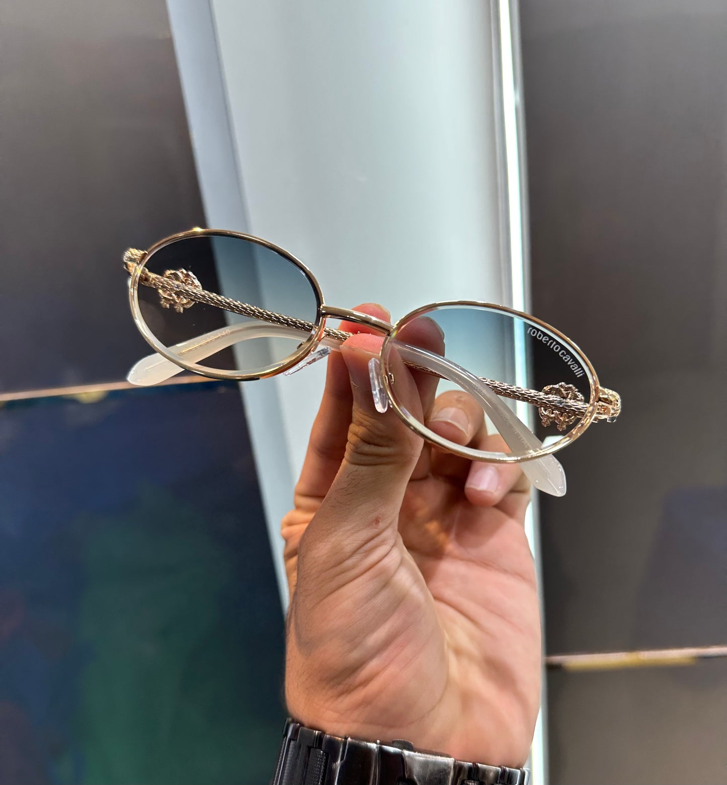 Roberto Cavali Metal Limited Edition Luxury Shade