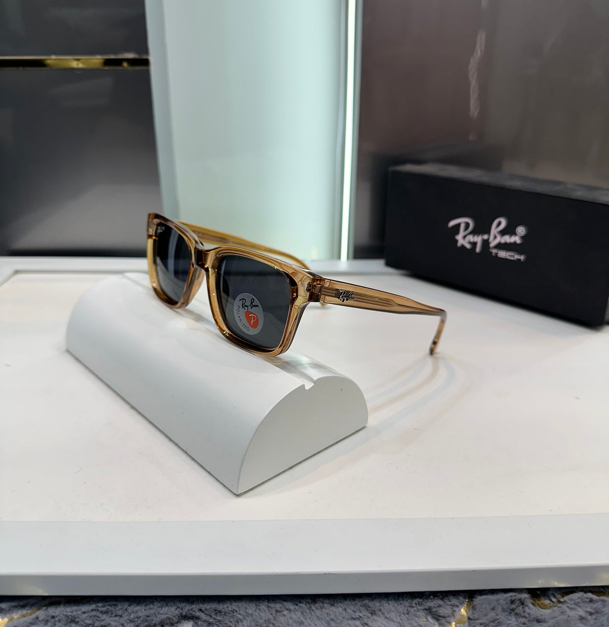 Ray Ban Brown Designer Limited Edition Luxury Shade With Original Packing