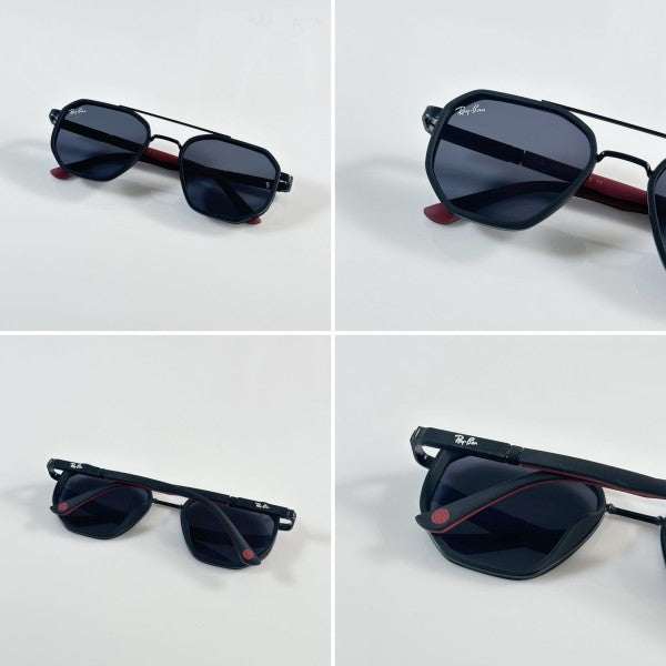Rayban Full Black Luxury Shade With Original Packing