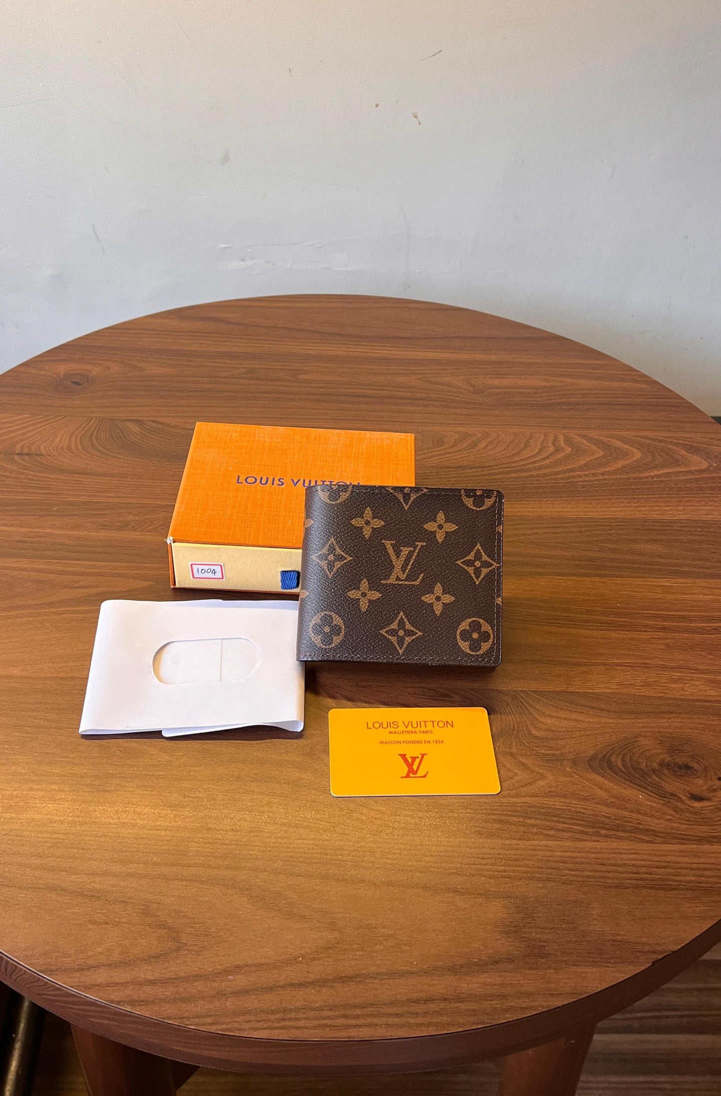Louis Vuitton Brown Monogram luxury wallet With Original Packing