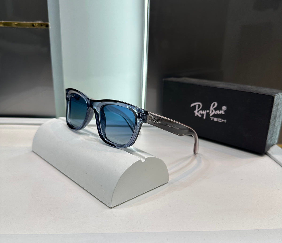 Ray Ban Blue Designer Limited Edition Luxury Shade With Original Packing