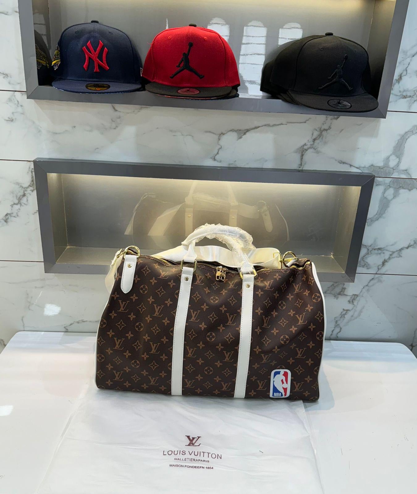 Louis Vuitton X NBA Edition Brown Premium Duffel Bag