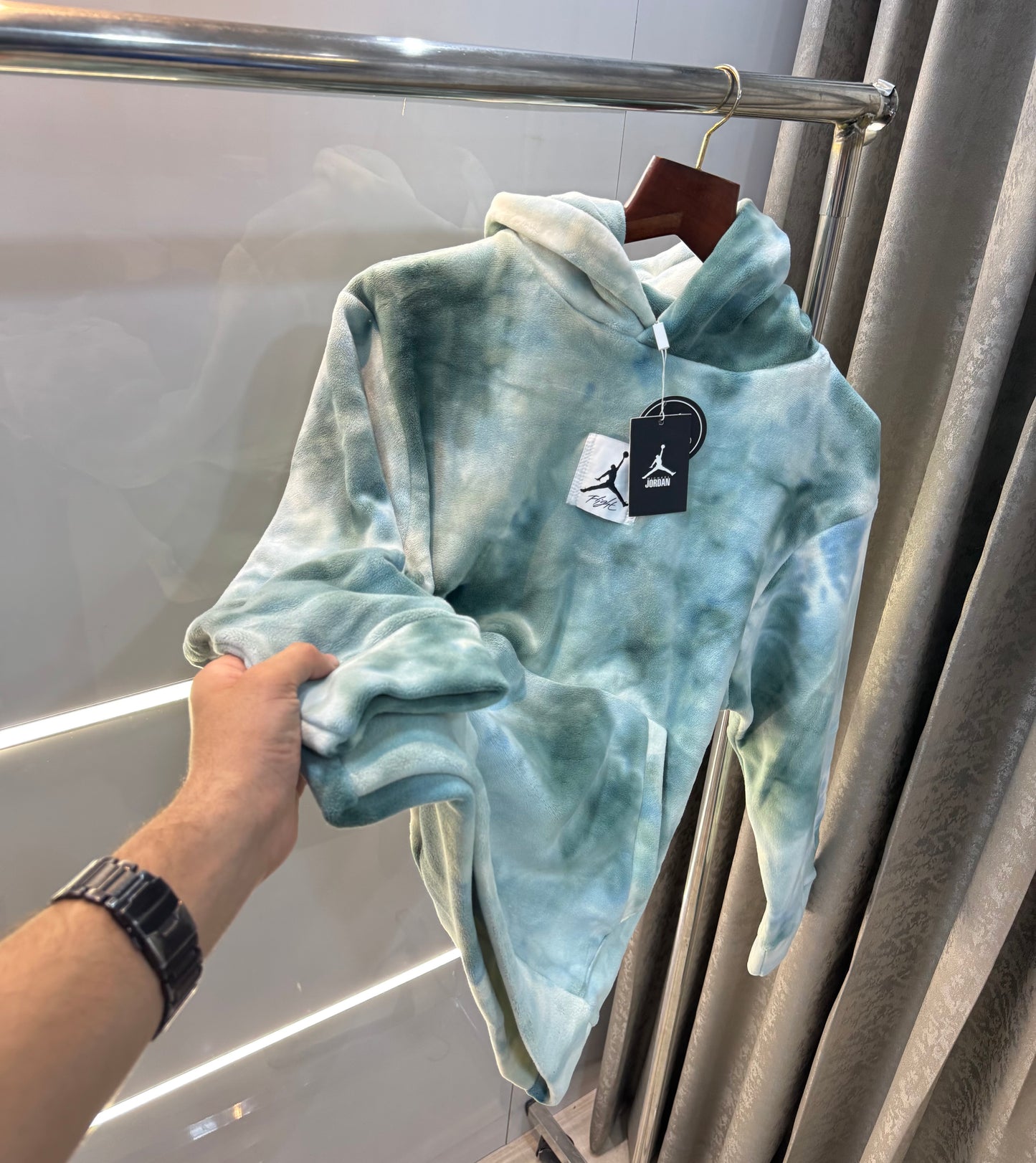 Air Jordan Aqua Green Limited Edition Premium Imported Hoodie