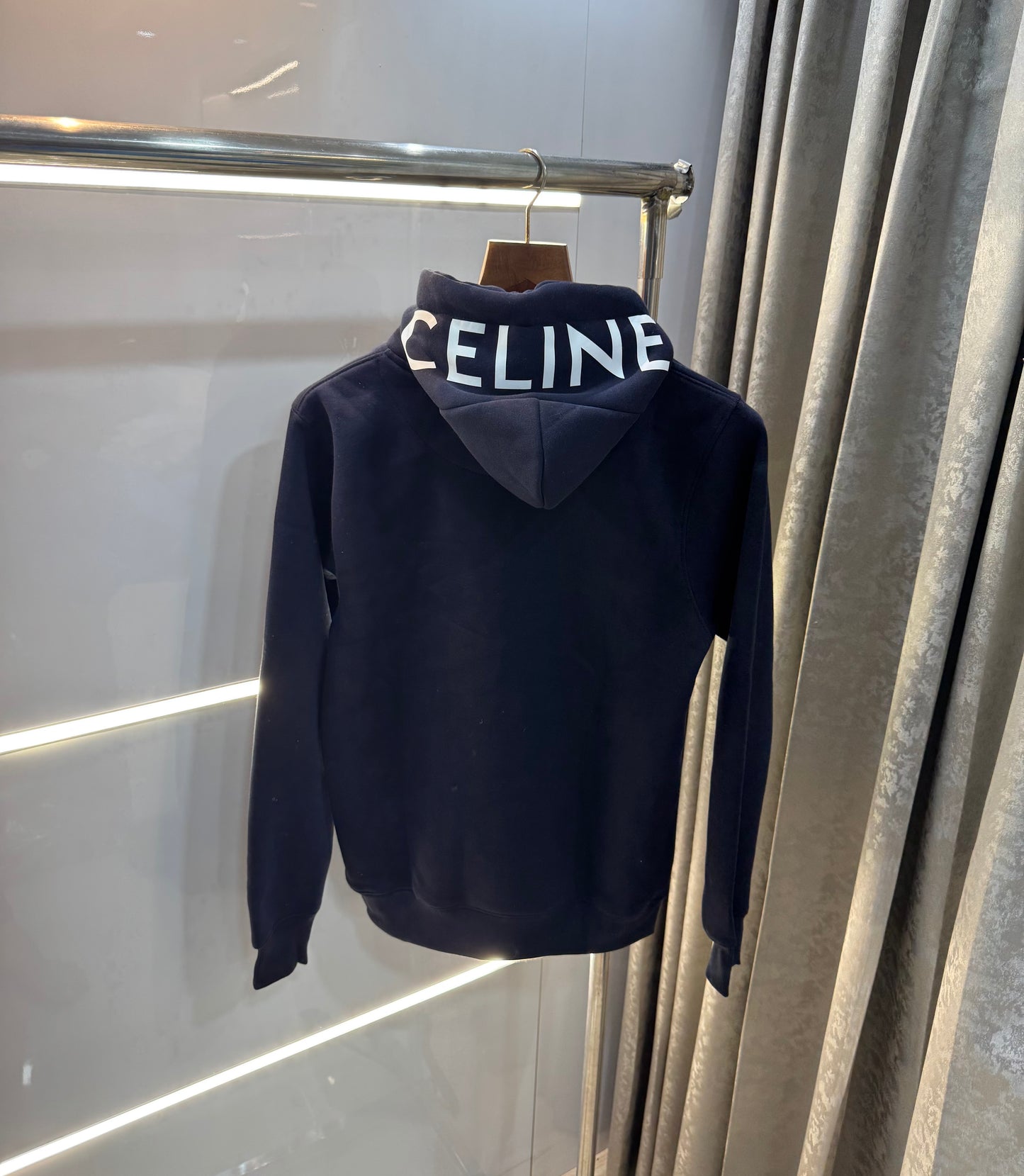 Celine Navy Blue Karan Aujla Edition Premium Imported Hoodie