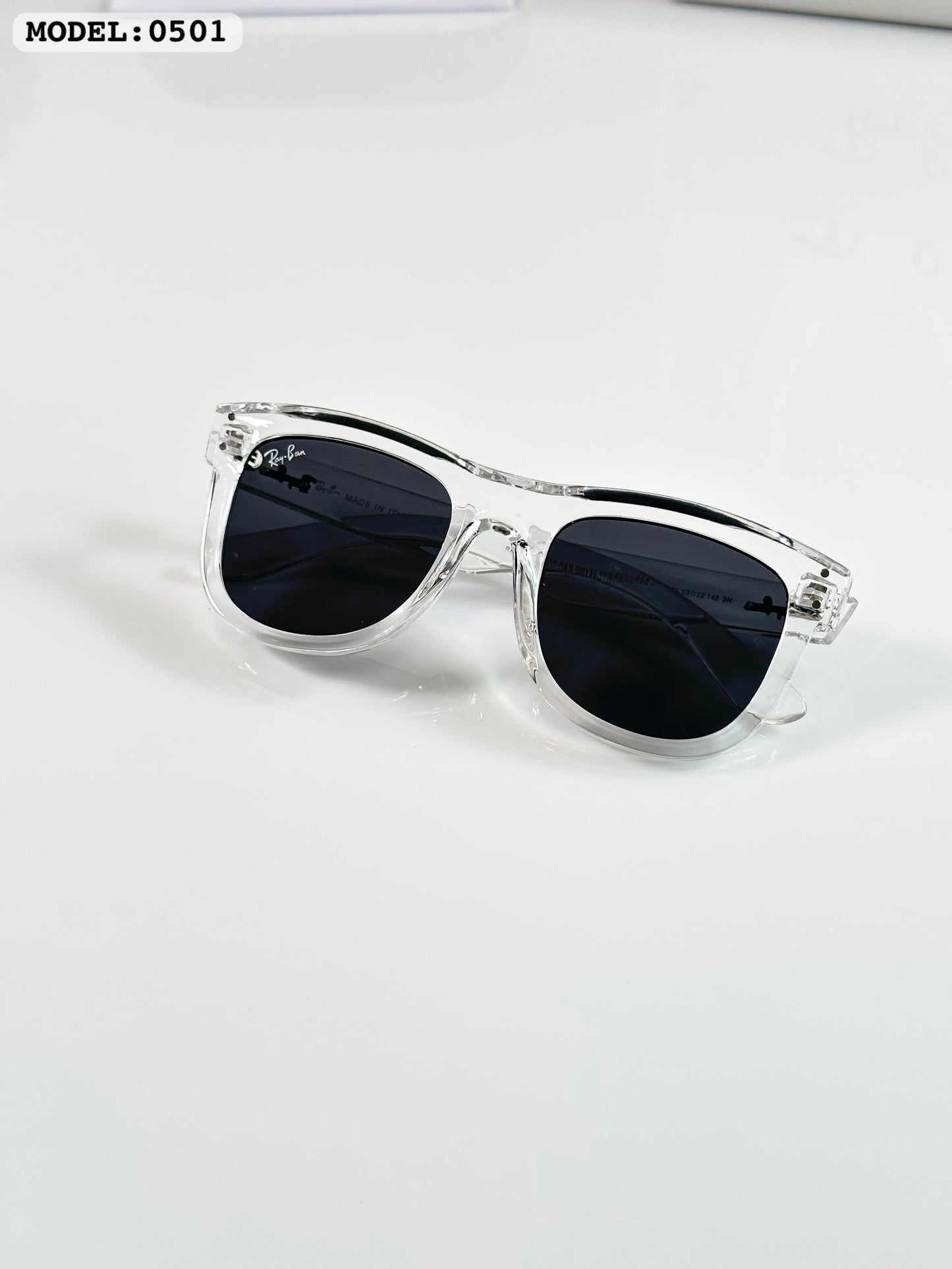 Rayban Transparent Luxury Shade With Original Box Packing