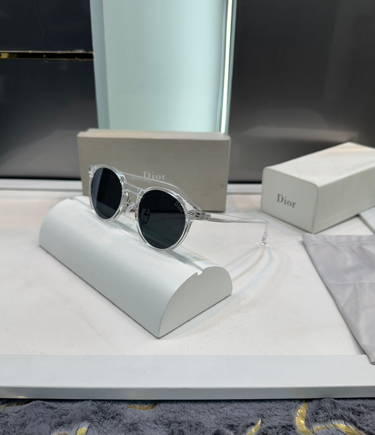 Christian Dior SRK Edition Black Shade Designer Limited Edition Luxury Shade With Original Packing