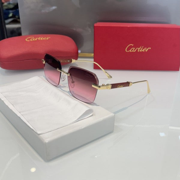 Cartier Pink Luxury Shade With Original Packing 8679