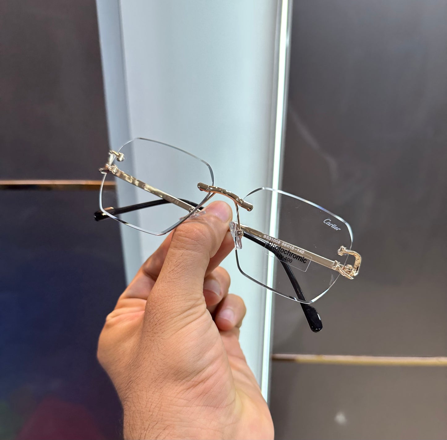 Cartier Transparent Karan Aujla Edition Luxury Shade With Original Box Packing