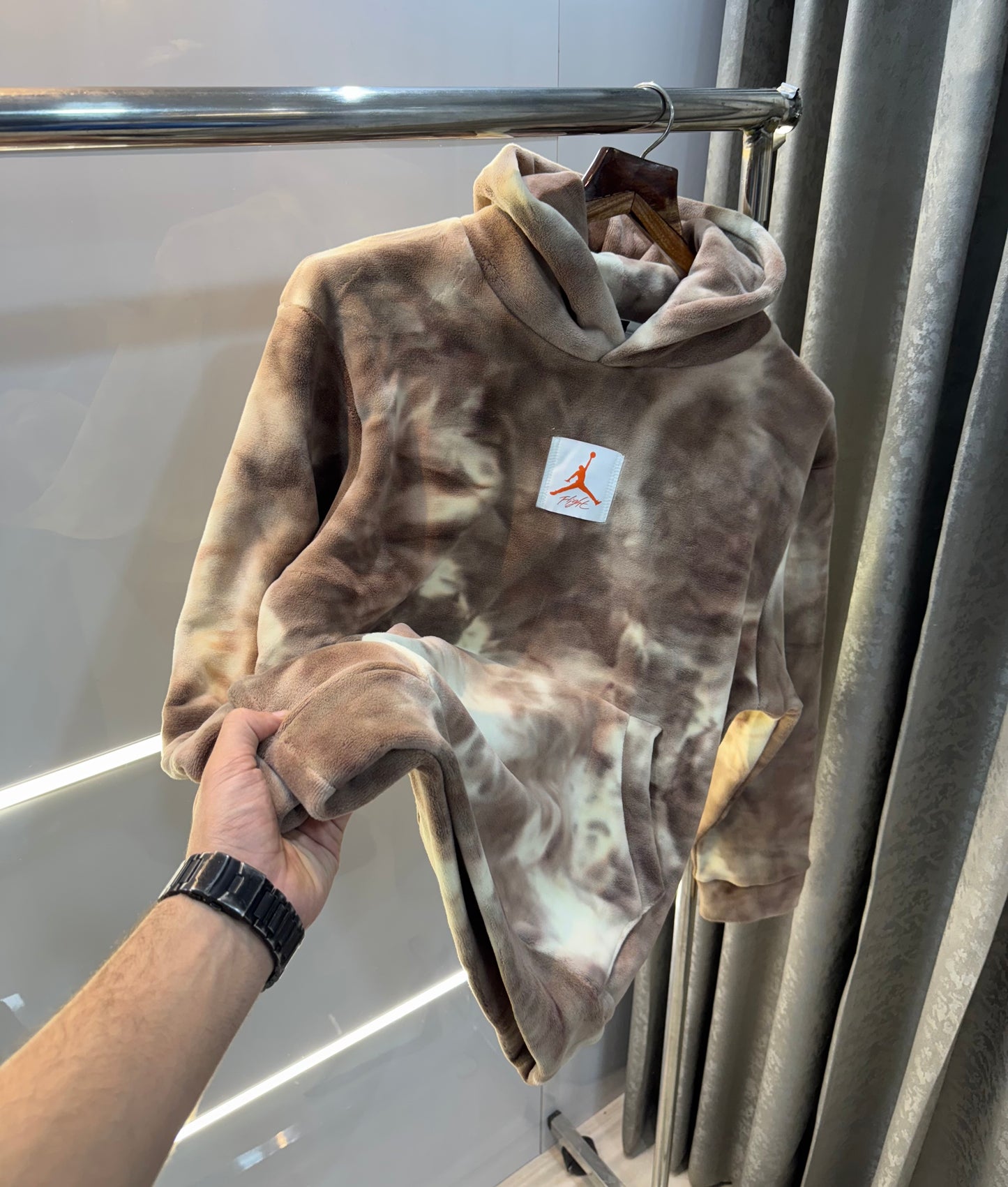 Air Jordan Brown Limited Edition Premium Imported Hoodie