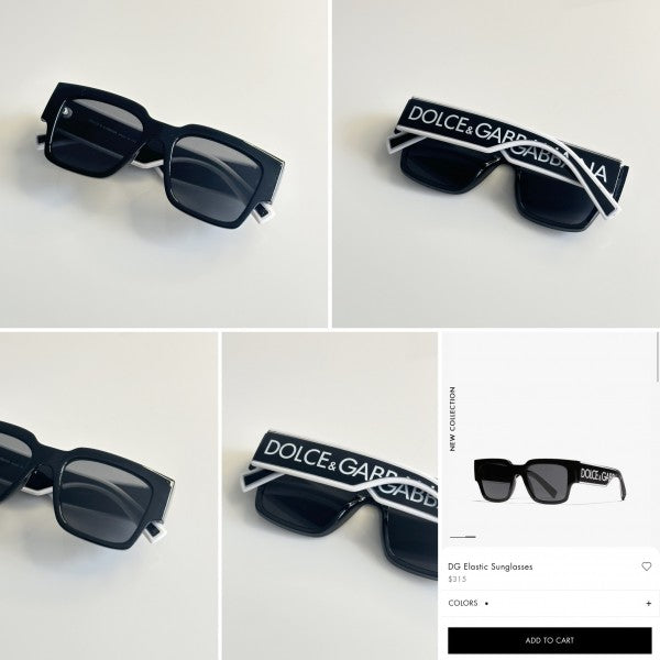 Dolce&Gabbana Black Luxury Shade With Original Packing