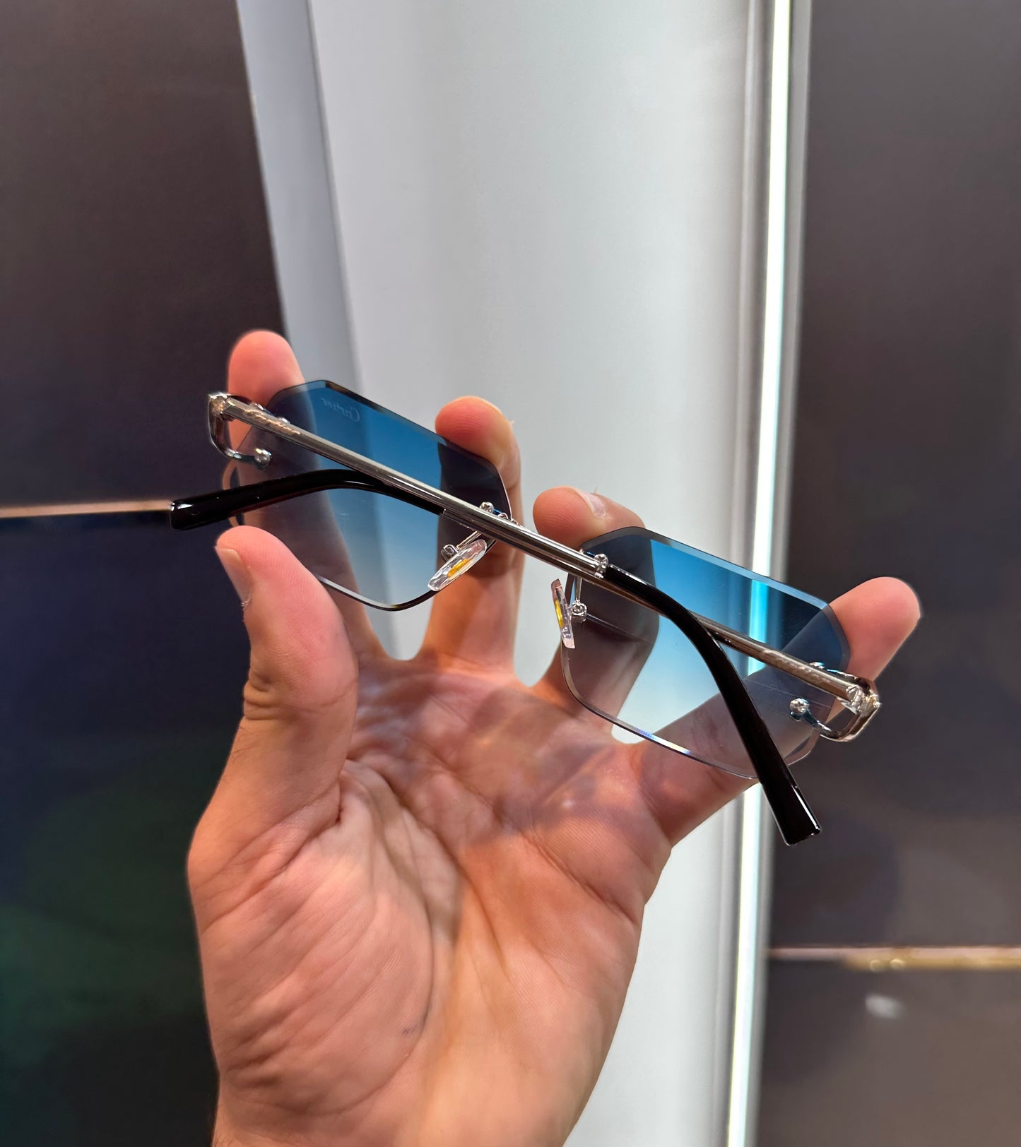 Cartier Sky Blue Karan Aujla Limited Edition Luxury Shade With Original Packing