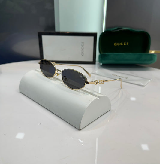 Gucci Metal Designer Limited Edition Luxury Shade With Original Packing