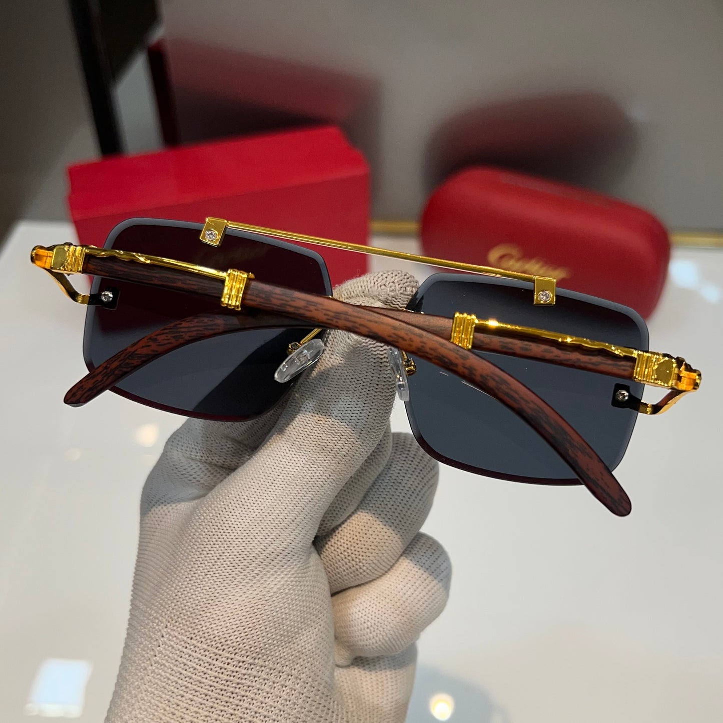 Cartier Black Honey Singh Edition Luxury Shade With Original Box Packing